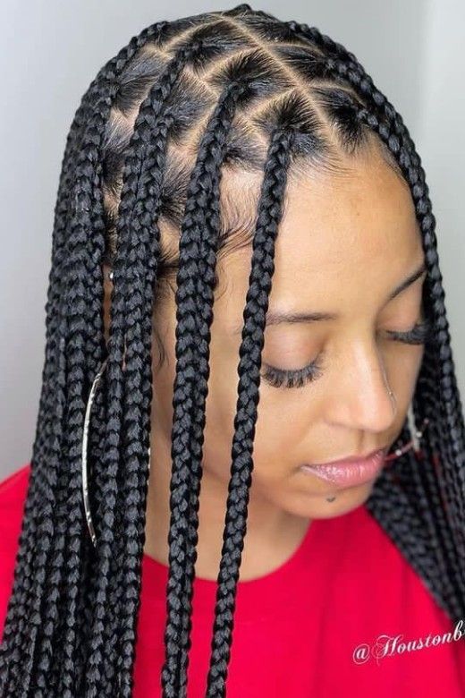 Large protective braid sections